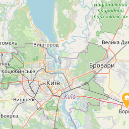 Boryspil Airport Luxury apartment на карті